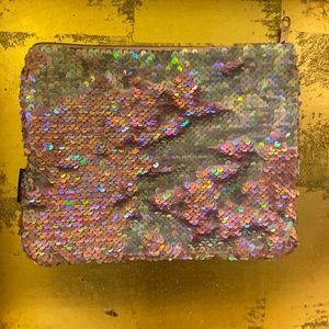 Sequin Zipper pouch